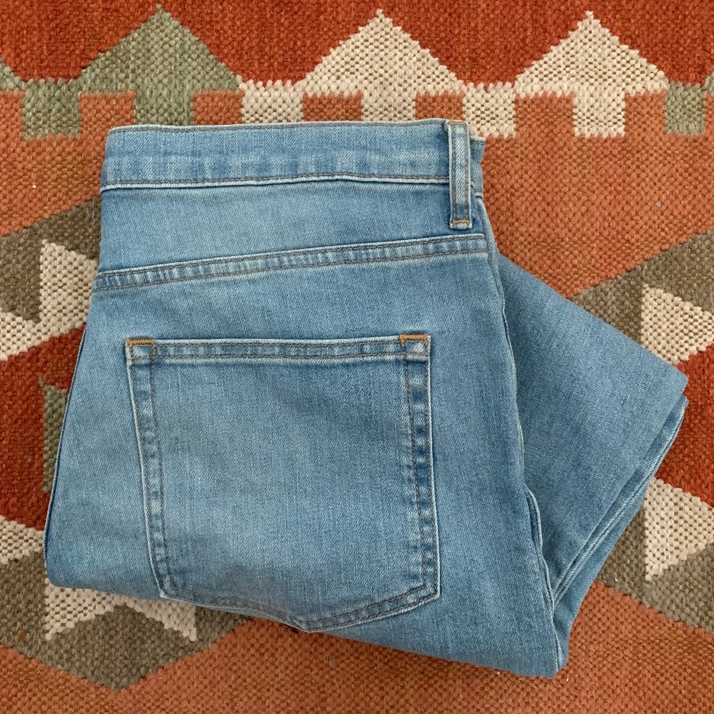 Everlane High-Rise Skinny Jeans - Light Blue